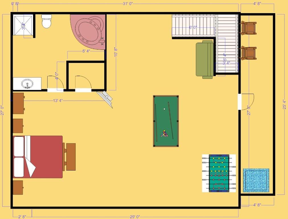 Secret Romance, 2 Bedrooms, Sleeps 8, Pool Table, Hot Tub, Arcade Гатлінбург Екстер'єр фото